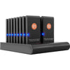 VEVOR Restaurant Pager System, Wireless 500m Long Range Lineup Waiting Queue Signal, Guest Customer Calling Beepers with Vibration & Flashing, 16 Buzzers for Food Truck, Church, Nursery, Hospital