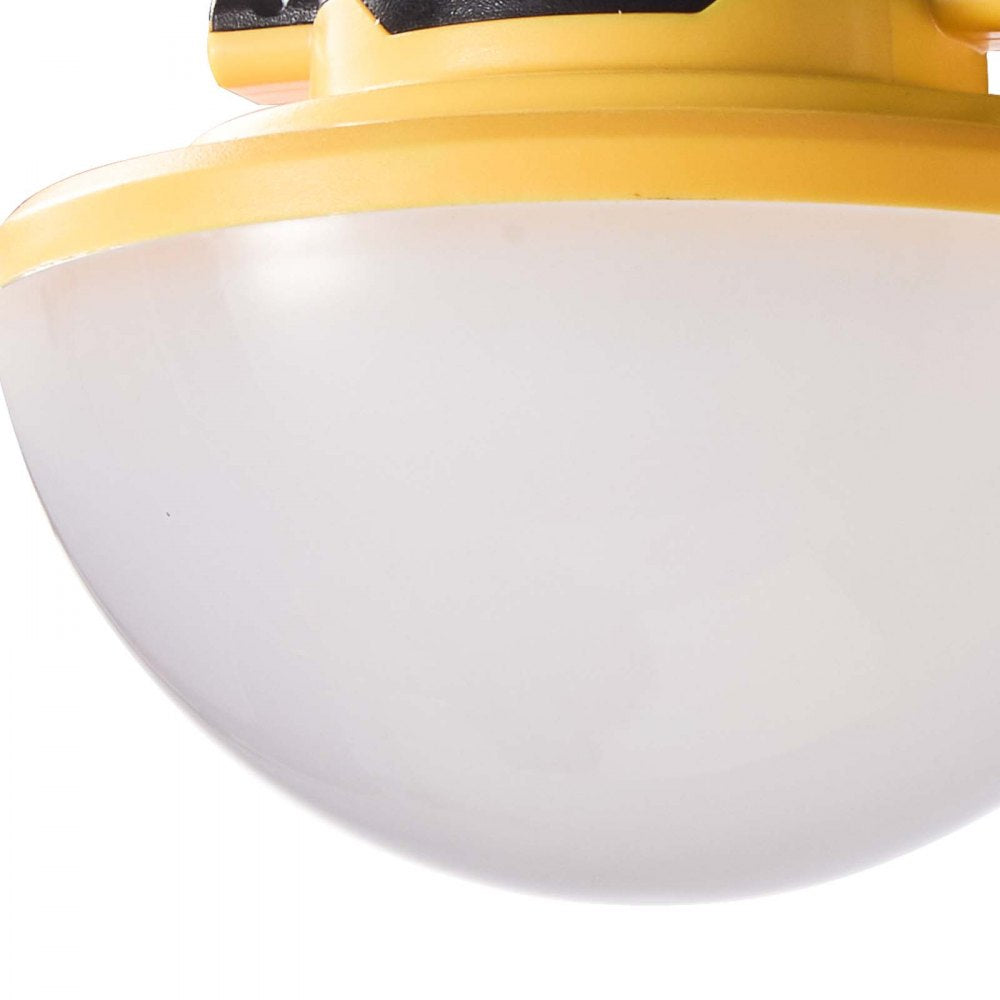 VEVOR Construction String Lights 100FT 100W 10 Bulbs LED String Work Lights, IP65 Waterproof Linkable LED Temporary Jobsite Lighting, 5000K 12000LM, for Construction Site Crawlspace Renovation, 2 Pack