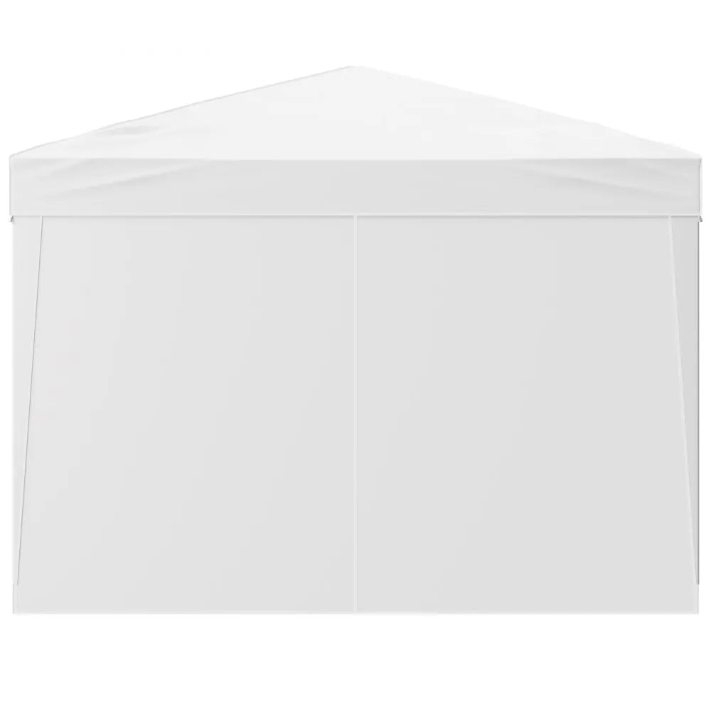 VEVOR Pop Up Canopy, 10 x 10 FT Instant Canopy Portable Gazebo with 3 Sidewalls & 2 Ventilated Windows, Height Adjustable Pop-Up Outdoor Shelter Tent for Events, Patio, Backyard, Party, Parking