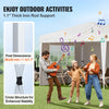 VEVOR Pop Up Canopy, 10 x 20 FT Instant Canopy Portable Gazebo with 3 Sidewalls & 2 Ventilated Windows, Height Adjustable Pop-Up Outdoor Shelter Tent for Events, Patio, Backyard, Party, Parking
