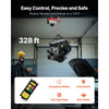 VEVOR Electric Hoist, 1320 lbs Lifting Capacity, 1150W 110V Electric Steel Wire Winch with Wireless Remote Control, 40ft Single Cable Lifting Height & Pure Copper Motor, for Garage Warehouse Factory