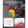 VEVOR Electric Hoist, 1320 lbs Lifting Capacity, 1150W 110V Electric Steel Wire Winch with Wireless Remote Control, 40ft Single Cable Lifting Height & Pure Copper Motor, for Garage Warehouse Factory