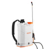VEVOR Battery Powered Backpack Sprayer, 3.2 Gal Powerful Electric Backpack Sprayer, 2 Retractable Wands & 5 Nozzles, Adjustable 0-90 PSI, 2 Hour Runtime, Portable Weed Sprayers for Yard Garden Lawn