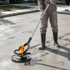 VEVOR Electric Power Trowel, 800W Concrete Finishing Machine Corded with Mixing Rod, 6-Speed Adjustable 120–200 RPM, Steel & Plastic Trowel Discs, Extension Handle, Floor Smoothing Cement Finisher