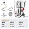 VEVOR 2500g Electric Grain Mill Grinder, High Speed 3400W Commercial Spice Grinders, Stainless Steel Pulverizer Powder Machine, for Dry Grains Spices Cereals Coffee Corn Pepper, Swing Type