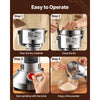 VEVOR 300g Electric Grain Mill Grinder, High Speed 1500W Commercial Spice Grinders, Stainless Steel Pulverizer Powder Machine, for Dry Grains Spices Cereals Coffee Corn Pepper, Straight Type