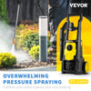 VEVOR Electric Power Washer, 2000 PSI, Max 1.65 GPM Pressure Washer with 30 ft Hose & Reel, 5 Quick Connect Nozzles, Foam Cannon, Portable to Clean Patios, Cars, Fences, Driveways, ETL Listed