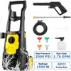 VEVOR Electric Pressure Washer, 2000 PSI, Max. 1.76 GPM Power Washer with 30 ft Hose, 5 Quick Connect Nozzles, Foam Cannon, Portable to Clean Patios, Cars, Fences, Driveways, ETL Listed