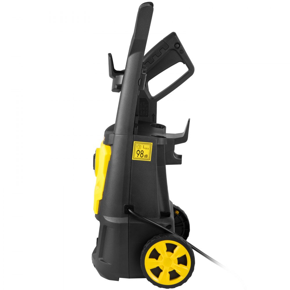 VEVOR Electric Pressure Washer, 2000 PSI, Max. 1.76 GPM Power Washer with 30 ft Hose, 5 Quick Connect Nozzles, Foam Cannon, Portable to Clean Patios, Cars, Fences, Driveways, ETL Listed