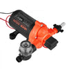 VEVOR RV Water Pump, 12V DC 4 GPM (15.1 L/min), 3-Chamber Self-Priming Diaphragm Water Pump with Automatic Pressure Switch, 40 PSI Max Pressure, On Demand for RV, Caravan, Marine, Yacht, Car Washing