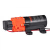 VEVOR Water Pressure Pump, 12V DC 1.2 GPM (4.5 L/min), 2-Chamber Self-Priming Diaphragm Water Pump with 2 Hose Clamps, 80 PSI Max Pressure, Quiet Operation, for RV, Caravan, Marine, Garden Irrigation