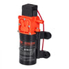 VEVOR Water Pressure Pump, 12V DC 1.2 GPM (4.5 L/min), 2-Chamber Self-Priming Diaphragm Water Pump with 2 Hose Clamps, 80 PSI Max Pressure, Quiet Operation, for RV, Caravan, Marine, Garden Irrigation