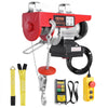 VEVOR Electric Hoist, 440 lbs 120V Electric Winch with 328 ft Wireless & 14 ft Wired Remote Control, 40 ft Single Cable Lifting Height, Single/Double Slings, Lift Hoist for Garage Warehouse Factory