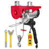 VEVOR Electric Hoist 1760lbs with 14ft Wired Remote Control, Electric Hoist 110 Volt with 40ft Single Cable Lifting Height & Pure Copper Motor, for Garage Warehouse Factory