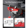 VEVOR 880lbs Electric Hoist with 14ft Wired Remote Control, 110V Electric Hoist Attic Lift 20-40 FT Lifting Height for Garage Attic Warehouse Factory