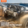 VEVOR Electric Winch, 13,500 lb, 12V DC Truck Winch with Φ3/8 in x 80 ft Steel Cable Roller Fairlead Wireless & Wired Remote Control, IP55 Waterproof for Towing Off-Road SUV Jeep Truck Trailer Boat