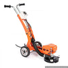 VEVOR Electric Concrete Grinder, 1400W 3600 RPM, Walk Behind Floor Polisher, Marble, Stone, Epoxy Floor Polishing, 7 in Grinding Disc, Adjustable Handle, with Vacuum Port, Dual Debris Control, Orange