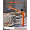 VEVOR Electric Truck Crane, 2200 lbs Pickup Truck Crane with 2200 LBS Electric Hoist, 360° Rotating Telescopic Boom, Premium Galvanized Steel, Foldable Pickup Bed Jib Hoist for Machine Lumber Lifting