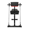 VEVOR Multi-Functional Weight Bench for Full Body Workout, Roman Chair Hyperextension Bench, 330 lbs Adjustable & Foldable Equipment for Back Arm Core Ab Workout, Sit Up Exercise Machine for Home Gym