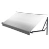 VEVOR Motorized RV Awning Complete Kit, 17.06FT Electric Retractable RV Awning with Aluminum Alloy Frame & Waterproof Fabric, Outdoor Camping Trailer Awnings Fit Most RVs (17FT Type, Gradient Gray)