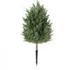 VEVOR Artificial Topiary Cedar Bush 3 Ft Set of 2 Greenery Fake Shrubs, PE Faux Trees with Ground Spikes, Indoor & Outdoor Green Plant for Front Door, Entryway, Porch, Balcony, Patio, Garden