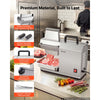 VEVOR Commercial Meat Tenderizer, 450W Electric Beef Machine 265 Lbs/H, for Turkey Chicken Pork, Heavy Duty Stainless Steel Kitchen Tool with 54 Blades, Food Tong, Cleaning Brush, Wide Feed Chute