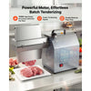 VEVOR Commercial Meat Tenderizer, 750W Electric Beef Machine 265 Lbs/H, for Turkey Chicken Pork, Heavy Duty Stainless Steel Kitchen Tool with 67 Blades, Food Tong, Cleaning Brush, Wide Feed Chute