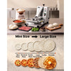 VEVOR Commercial Pizza Dough Press Machine 18 in Electric Dough Sheeter, Ideal for Bakery Home Restaurant Use, 1200W Cast Aluminum Pastry Press Plate, Adjustable Thickness Bread Forming Presser