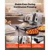 VEVOR Commercial Pizza Dough Press Machine 18 in Electric Dough Sheeter, Ideal for Bakery Home Restaurant Use, 1200W Cast Aluminum Pastry Press Plate, Adjustable Thickness Bread Forming Presser