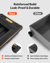 VEVOR Low Profile Oil Drain Pan, 17 Gallon Capacity, Rolling Oil Drain Pan with Electric Pump & 7.2 ft Hose, Leak-proof & Corrosion-resistant, Fit for Cars, SUVs, Trucks, Motorcycles, ATVs, Metal