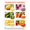 VEVOR Commercial French Fry Cutter, Stainless Steel Vegetable Fruit Chopper with 3 Replacement Blades 1/2-Inch 3/8-Inch 1/4-Inch, Electric Potato Slicer Dicer for Restaurants & Home Kitchen