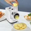 VEVOR Electric Cheese Grater Salad Maker, 200W Salad Shooter, Electric Vegetable Slicer Shredder Chopper for Fruits with 5 Attachments, Stainless Steel Food Cutter for Vegetables, and Cheeses