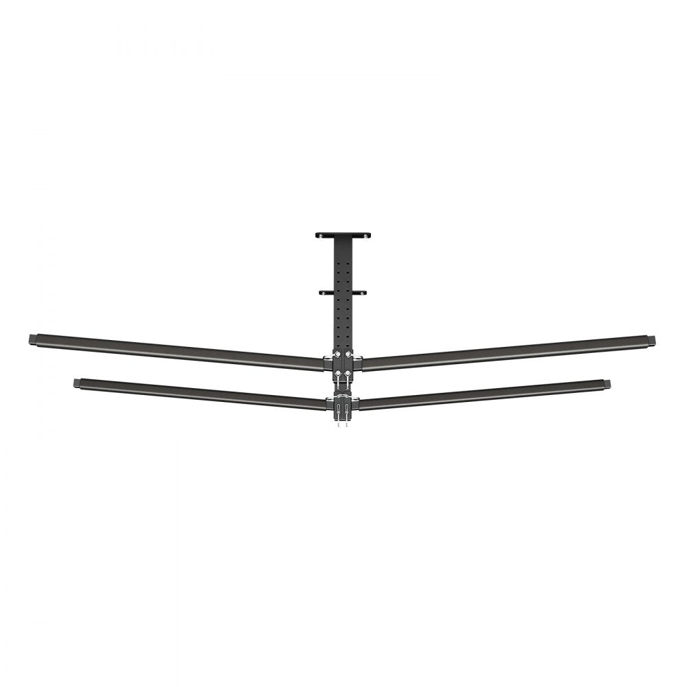 VEVOR Kayak Storage Rack for 2 Kayaks, Holds Up to 250 lbs, Heavy Duty Adjustable Ceiling Rack for Garage Ceiling Mount, Overhead Garage Storage Hanger for Canoe, Ladder, SUP, Surfboard & Paddleboard