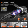 VEVOR Wet Polisher 800W, 4" Concrete Grinder with 6 Variable Speed and 7 Polishing Kits, Wet Grinder Machine for Marble, Granite, Stone, Rock, Tile, Equipped with a GFCI Switch, (700 - 3000 RPM)