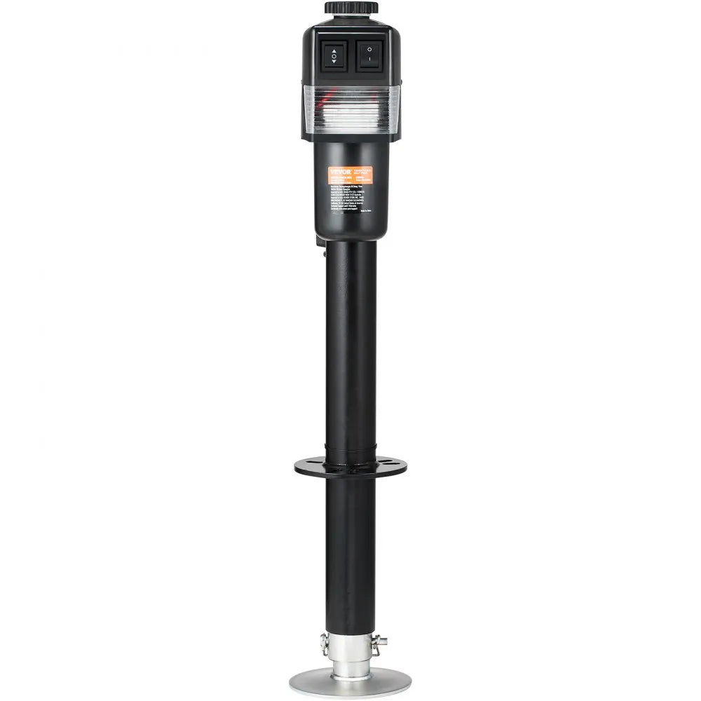 VEVOR Electric Trailer Jack, Power Tongue Jack Weight Capacity 3500 lbs, 9.84"-33.85" Electric Tongue Jack with Waterproof Cover for Lifting RV Trailer, Horse Trailer, Utility Trailer, Yacht Trailer