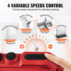 VEVOR Cordless Caulking Gun 20oz/600ml, 20V Electric Sausage Caulking Gun with 4 Adjustable Speeds, Anti-Drip Battery Powered Caulk Gun & 2.0AH Battery, Fast Charger, LED Light for Filling, Sealing