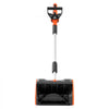 VEVOR Electric Snow Shovel 20V 12" Battery-Powered Cordless Snow Blower, for Driveway Patio Deck, Includes 4Ah Battery and Charger, 20 ft Throw Distance, 60° Chute, LED Light & Adjustable Handle