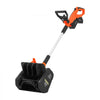 VEVOR Electric Snow Shovel 40V 13.5" Battery-Powered Cordless Snow Blower, for Driveway Patio Deck, Includes 2 x 4Ah Batteries & Charger, 20 ft Throw Distance, 60° Chute, LED Light, Adjustable Handle