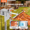 VEVOR Electric BBQ Rotisserie Grill Kit, 56 Inch 132 lbs Capacity, Automatic 52W Motor Height Adjustable Universal Roaster Stand, Stainless Steel Grilling Kit, Spit Rod with Heat Shield for Pig Lamb