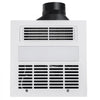 VEVOR Bathroom Exhaust Fan, 1500W Heating, 110 CFM High-Efficiency Ventilation, 1.5sones Low Noise Operation, Energy-Saving Bathroom Ceiling Fan, For Various Ceilings