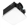 VEVOR Bathroom Exhaust Fan with LED Light, 110 CFM 4000K Bathroom Vent, 1.5 Sones Low-Noise, Premium Motor Ceiling Fan for Laundry Room, Storage Room, Home Ventilation, White