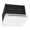 VEVOR Bathroom Exhaust Fan with LED Light, 110 CFM 4000K Bathroom Vent, 1.5 Sones Low-Noise, Premium Motor Ceiling Fan for Laundry Room, Storage Room, Home Ventilation, White