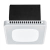 VEVOR Bathroom Exhaust Fan, 80-110-130 CFM Bathroom Vent with Seven Colors RGB Lights, 1.5 Sones Low-Noise, Premium DC Motor Ceiling Fan for KTV Laundry Room, Storage Room, Ventilation, White