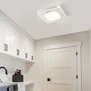 VEVOR Bathroom Exhaust Fan, 80 CFM High-Efficiency Ventilation, 1.5sones Low Noise Operation All-Copper Motor, Energy-Saving Bathroom Ceiling Fan, No Need For Attic Access, For Various Ceilings