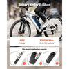 VEVOR Ebike Battery, 48V 13Ah Electric Bike Lithium Battery Pack with BMS, 3A Charger and Lock for 1000W E-Bike Motor, Detachable Electric Bicycle Replacement Kit with Indicator & Discharge Socket