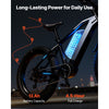 VEVOR Ebike Battery, 48V 13Ah Electric Bike Lithium Battery Pack with BMS, 3A Charger and Lock for 1000W E-Bike Motor, Detachable Electric Bicycle Replacement Kit with Indicator & Discharge Socket