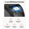 VEVOR Ebike Battery, 48V 20Ah Electric Bike Lithium Battery Pack with BMS, USB Charge Port, 3A Charger & Lock for 1500W E-Bike Motor, Detachable Electric Bicycle Replacement Kit with Discharge Socket