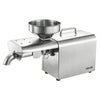 VEVOR Oil Press Machine, 8.27 LBS/H Capacity, 750W Oil Extractor Machine, Automatic Electric Oil Maker for Home Commercial Use, 122℉–572℉ Hot Pressing for Peanuts Sesames Soybeans Almonds