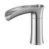 VEVOR Roman Tub Faucet, 3 Hole Waterfall Bathtub Faucet, Zinc Alloy Bath Tubs Faucets Set with 2 Handles, Deck Mount Bath Tub Faucets Set for Pet Washing, Adult Bathing, Silver, Hot & Cold Control