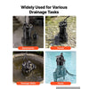 VEVOR Submersible Sump Pump 1/2 HP 5400 GPH Cast Iron Sewage/Effluent Pump, for Basement Septic Tank Residential, Automatic Tethered Float Switch, 2-Inch NPT Discharge, 22 ft Lift, IPX8 Waterproof